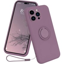 Защитный чехол Deexe Color Shell для Apple iPhone 15 Pro - Purple: фото 1 из 9