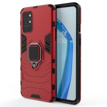 Захисний чохол Deexe Hybrid Case для OnePlus 9R - Red: фото 1 з 7
