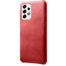Захисний чохол Deexe Leather Back Cover для Samsung Galaxy A53 (А536) - Red: фото 1 з 4