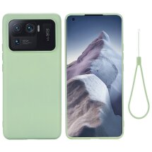 Защитный чехол Deexe Silicone Case для Xiaomi Mi 11 Ultra - Green: фото 1 из 6