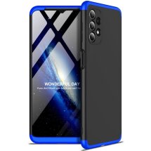 Захисний чохол GKK Double Dip Case для Samsung Galaxy A32 (А325) - Black / Blue: фото 1 з 8