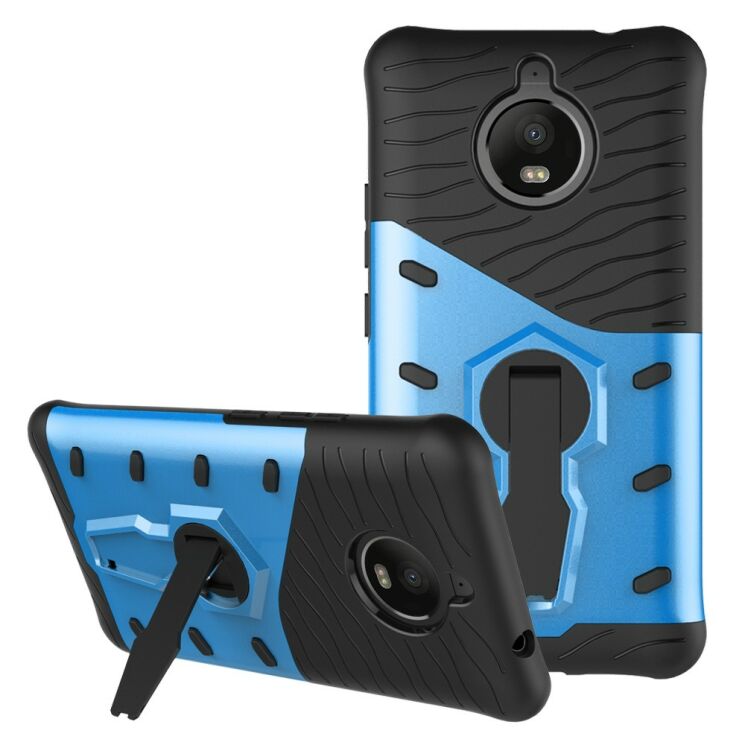 Защитный чехол UniCase Armor для Motorola Moto E Plus / E4 Plus - Blue: фото 1 из 10
