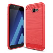 Защитный чехол UniCase Carbon для Samsung Galaxy A7 2017 (A720) - Red: фото 1 из 10