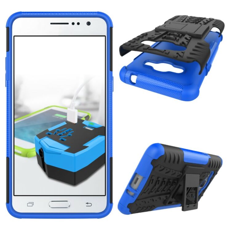 Захисний чохол UniCase Hybrid X для Samsung Galaxy J2 Prime - Blue: фото 2 з 10