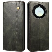 Захисний чохол UniCase Leather Wallet для Honor Magic 5 Lite - Green: фото 1 з 9