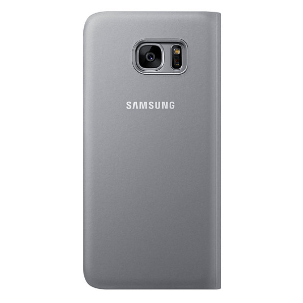 Чохол S View Cover для Samsung Galaxy S7 edge (G935) EF-CG935PBEGRU - Silver: фото 2 з 5