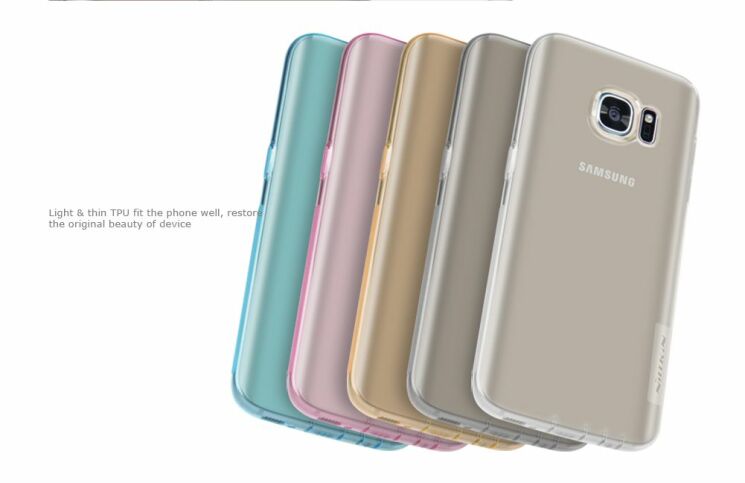Силиконовая накладка NILLKIN Nature TPU 0.6mm для Samsung Galaxy S7 (G930) - Transparent: фото 11 з 17