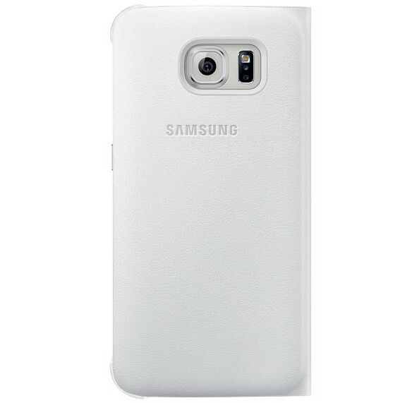 Чехол S View Cover для Samsung S6 (G920) EF-CG920PBEGWW - White: фото 2 из 5