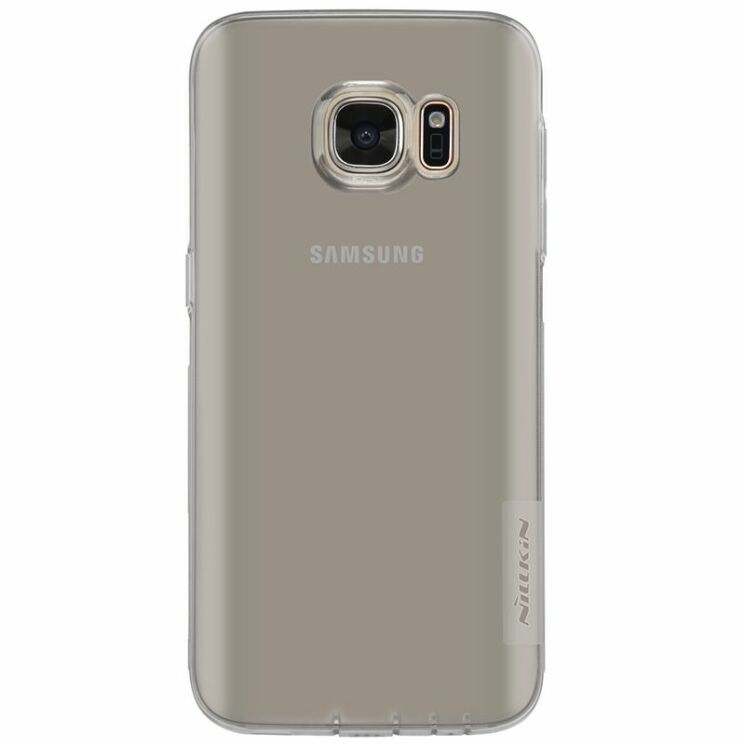 Силиконовая накладка NILLKIN Nature TPU 0.6mm для Samsung Galaxy S7 (G930) - Gray: фото 2 из 17