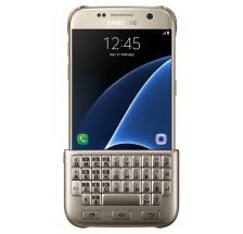 Чохол-клавіатура Keyboard Cover для Samsung Galaxy S7 (G930) EJ-CG930UBEGRU - Gold: фото 1 з 7