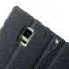 Чехол Mercury Cross Series для Samsung Galaxy Note 4 (N910) - Dark Blue (GN4-4414DB). Фото 7 из 12