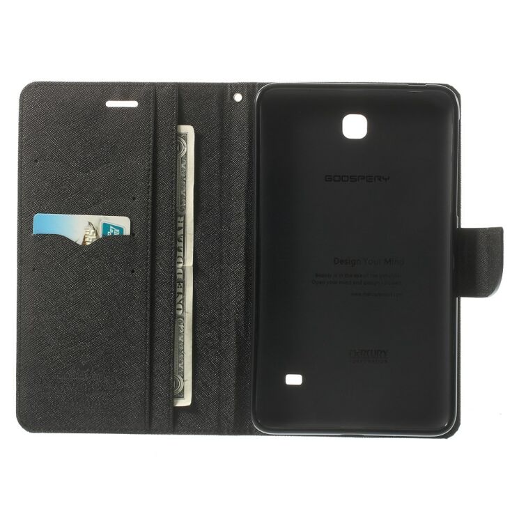 Чохол Mercury Fancy Diary для Samsung Galaxy Tab 4 7.0 (T230/231) - Black: фото 4 з 10