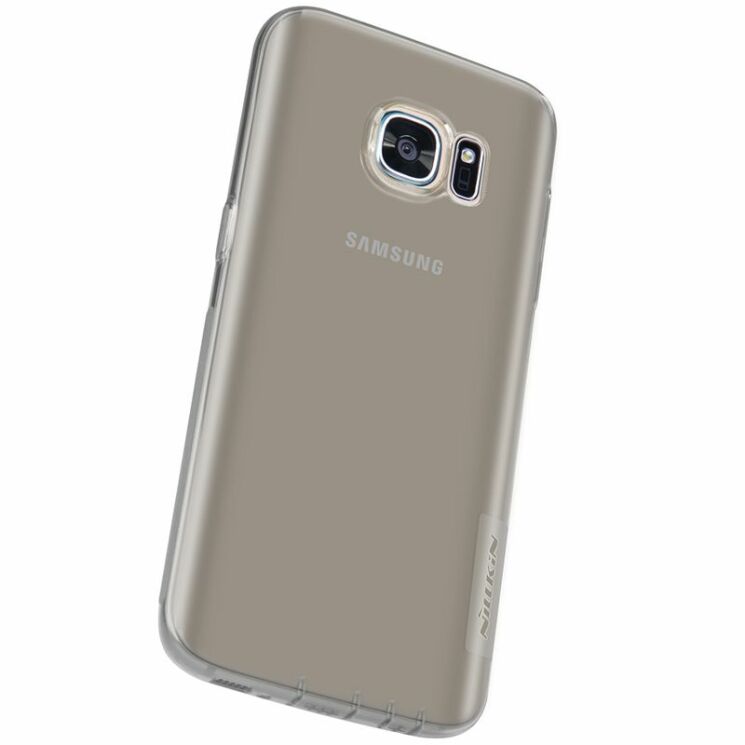 Силиконовая накладка NILLKIN Nature TPU 0.6mm для Samsung Galaxy S7 (G930) - Gray: фото 6 з 17