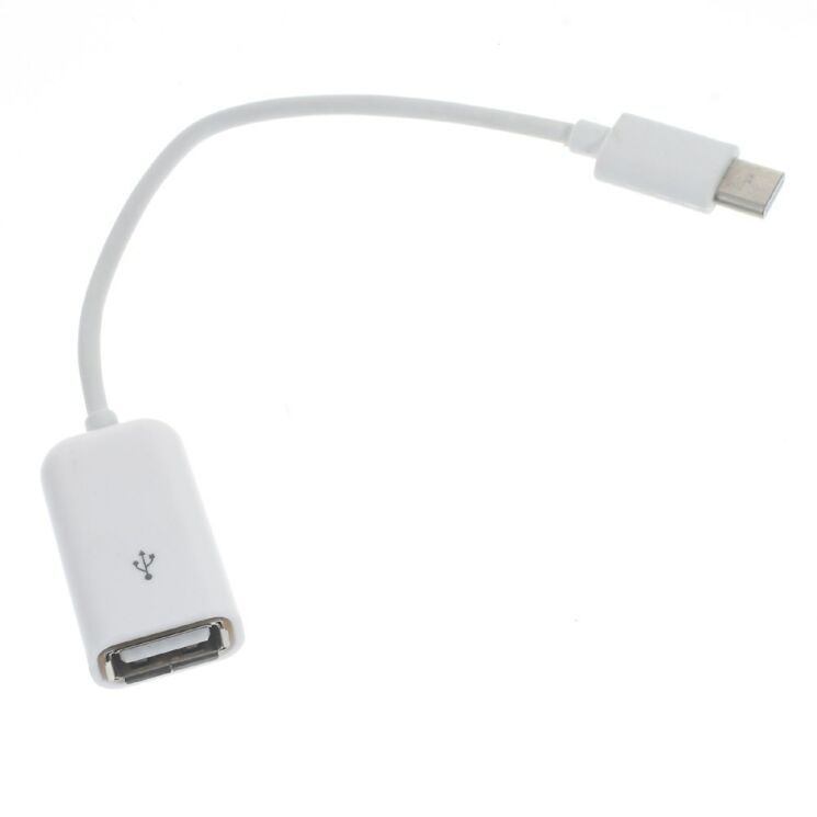 Універсальний OTG-адаптер USB Type-C - White: фото 1 з 3