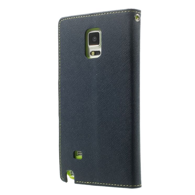 Чехол Mercury Cross Series для Samsung Galaxy Note 4 (N910) - Dark Blue: фото 2 из 12