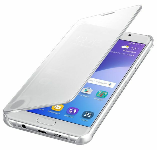 Чохол Clear View Cover для Samsung Galaxy A7 (2016) EF-ZA710CBEGWW - Silver: фото 2 з 5