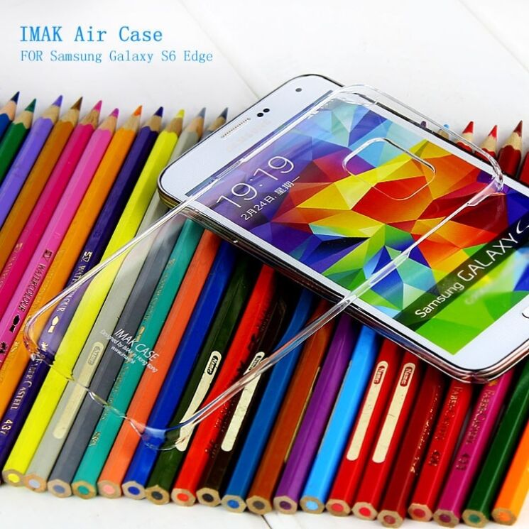 Пластиковая накладка IMAK Crystal для Samsung Galaxy S6 edge (G925): фото 5 з 5