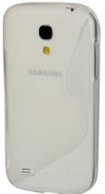 Силиконовая накладка Deexe S Line для Samsung Galaxy S4 mini (i9190) - Transparent: фото 1 из 5