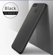 Силиконовый (TPU) чехол X-LEVEL Matte для Huawei Honor 7X - Black: фото 1 из 8