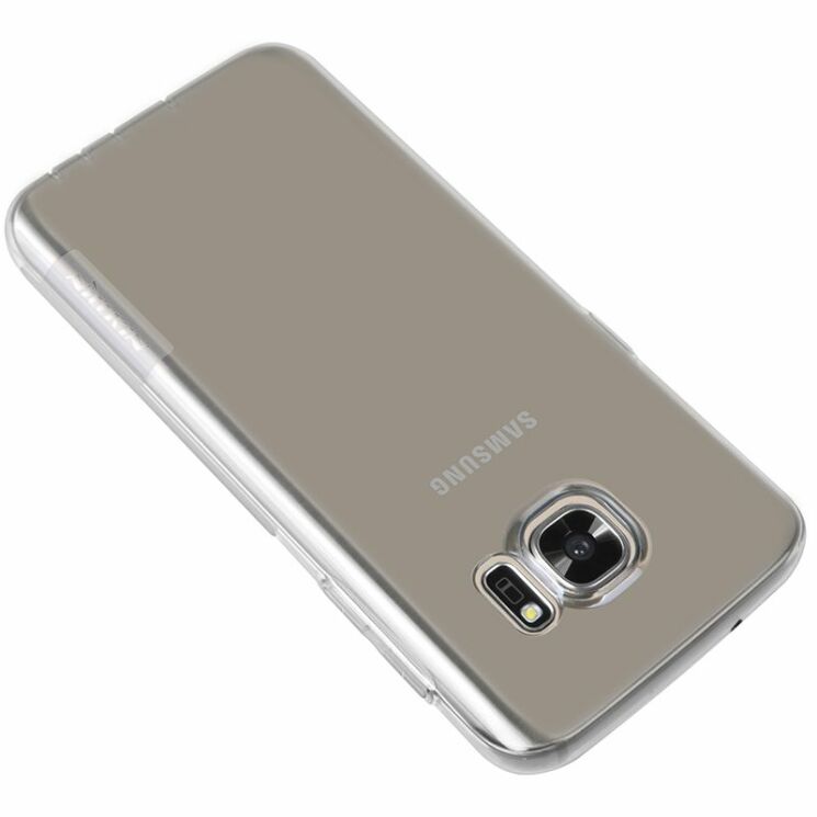 Силиконовая накладка NILLKIN Nature TPU 0.6mm для Samsung Galaxy S7 (G930) - Gray: фото 5 з 17