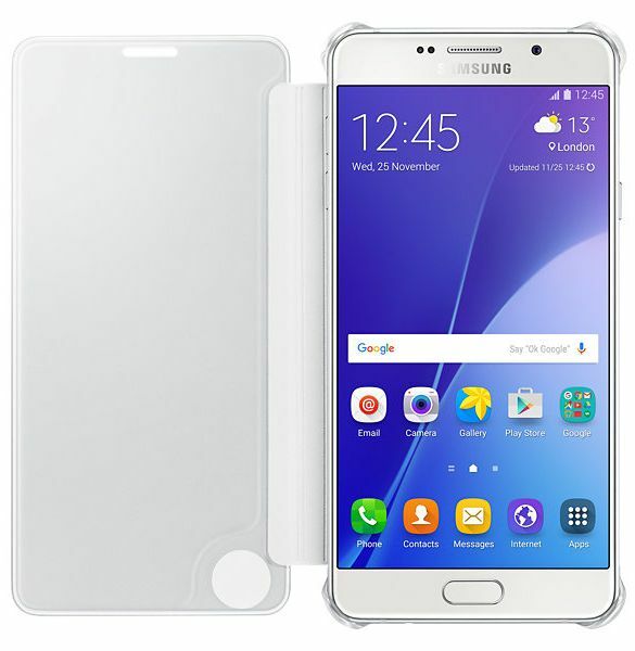 Чохол Clear View Cover для Samsung Galaxy A7 (2016) EF-ZA710CBEGWW - Silver: фото 3 з 5