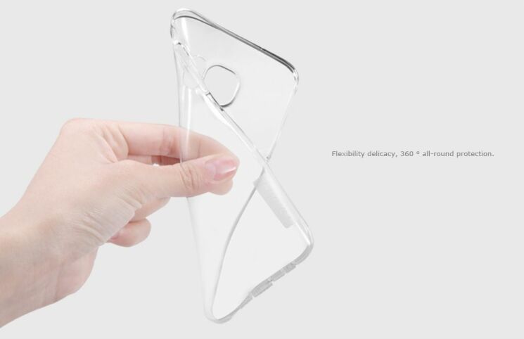 Силиконовая накладка NILLKIN Nature TPU 0.6mm для Samsung Galaxy S7 (G930) - Gray: фото 12 з 17