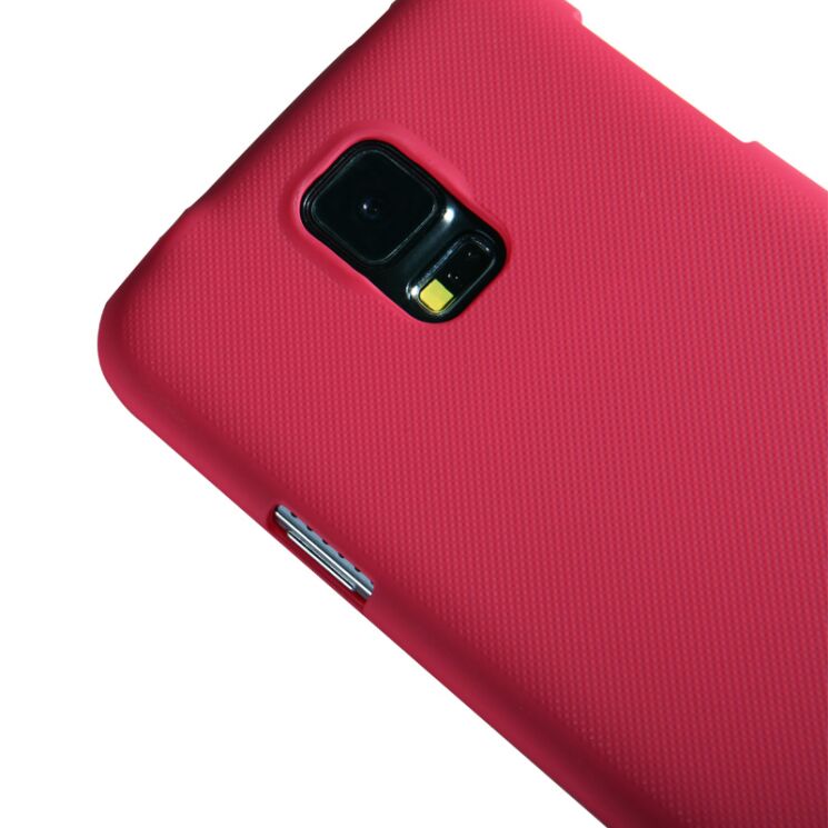 Пластиковая накладка Nillkin Frosted Shield для Samsung Galaxy S5 (G900) - Red: фото 3 з 7