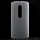 Силиконовая накладка Deexe Soft Case для Motorola Moto X Play - Transparent: фото 1 з 6