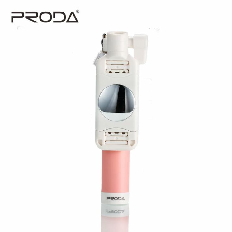 Селфі-монопод PRODA Mini P6 - Pink: фото 1 з 10