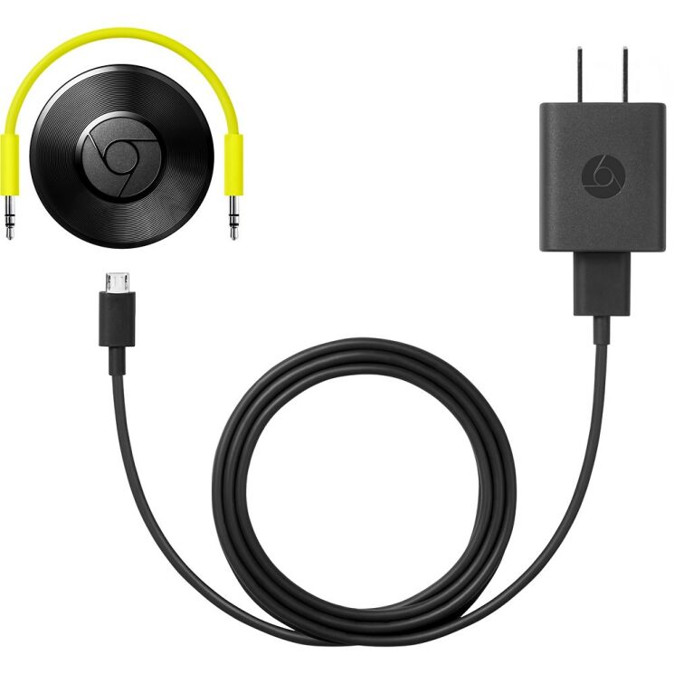 Беспроводной адаптер Google Chromecast Audio: фото 2 з 8