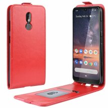 Чехол Deexe Flip Case для Nokia 3.2 - Red: фото 1 из 10
