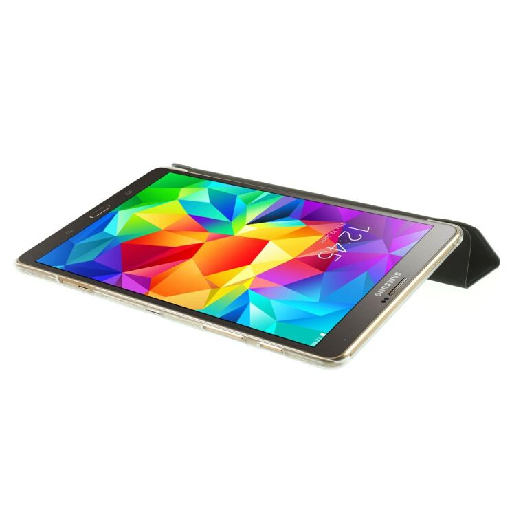 Чохол Deexe Toothpick Texture для Samsung Tab S 8.4 (T700) - Black: фото 5 з 8