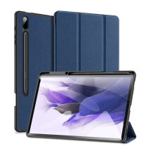 Чехол DUX DUCIS Domo Series для Samsung Galaxy Tab S7 FE / S7 Plus / S8 Plus (T730/736/800/806/970/975) - Blue: фото 1 из 12