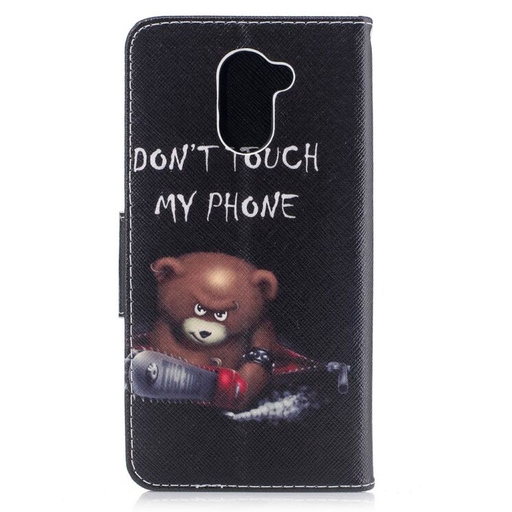 Чохол-книжка Deexe Color Wallet для Huawei Y7 - Don't Touch My Phone: фото 3 з 8