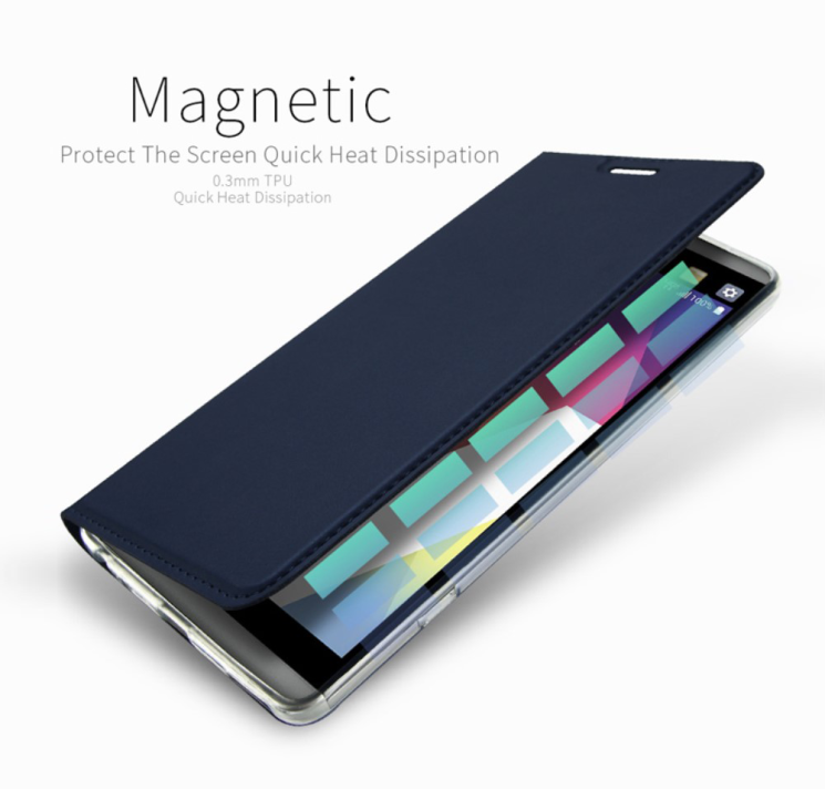 Чехол-книжка DUX DUCIS Skin Pro для LG G6 - Grey: фото 11 из 14