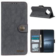 Чехол-книжка KHAZNEH Wallet Cover для Xiaomi Mi 10T Lite - Black: фото 1 из 10