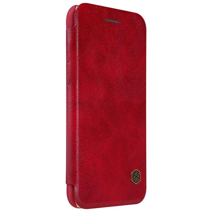 Чехол-книжка NILLKIN Qin Series для iPhone SE 2 / 3 (2020 / 2022) / iPhone 8 / iPhone 7 - Red: фото 5 из 17