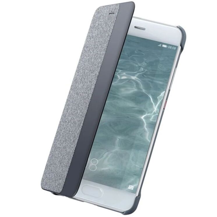 Чехол-книжка Smart View Flip Cover для Huawei P10 Plus - Grey: фото 3 из 3