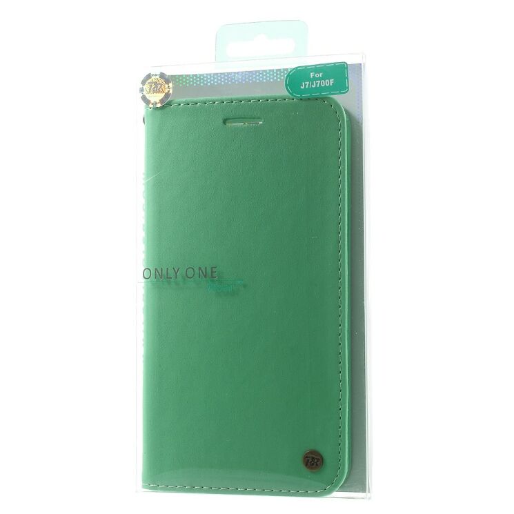 Чехол ROAR KOREA Classic Leather для Samsung Galaxy J7 (J700) / J7 Neo (J701) - Turquoise: фото 10 из 10