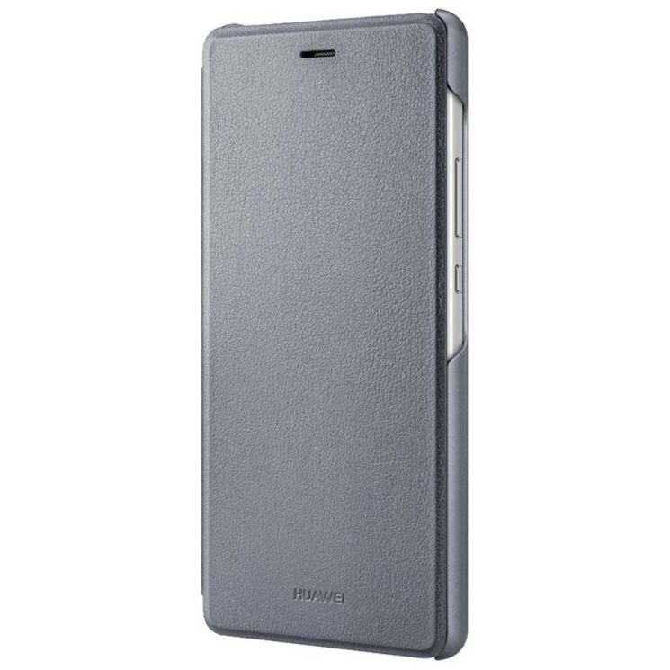 Оригинальный чехол Flip Cover для Huawei P9 Lite - Grey: фото 4 из 11