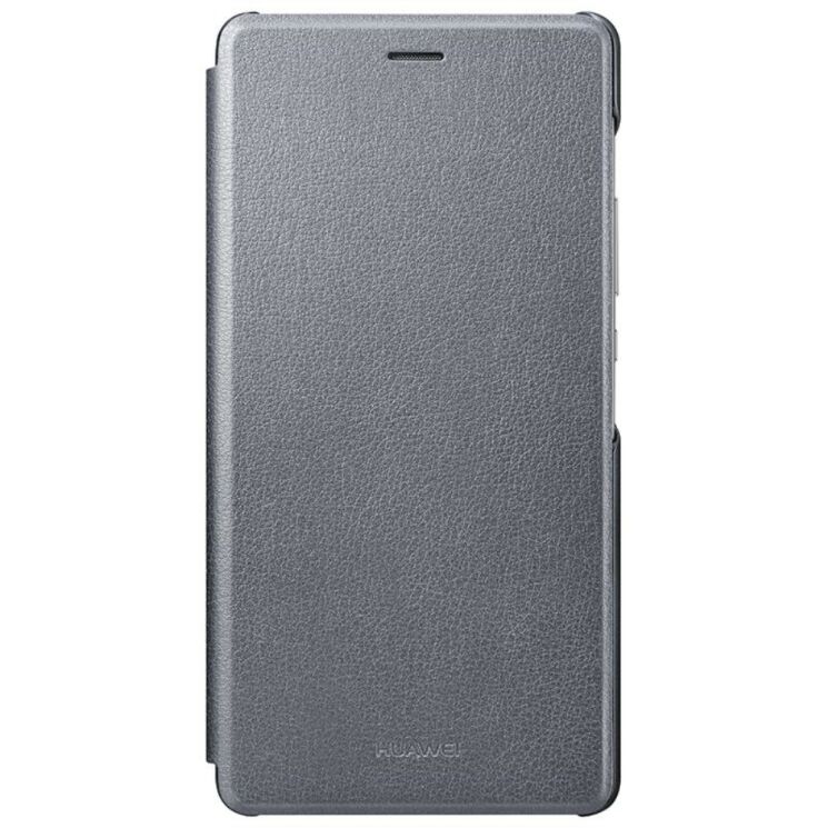 Оригинальный чехол Flip Cover для Huawei P9 Lite - Grey: фото 2 из 11