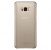 Пластиковий чохол Clear Cover для Samsung Galaxy S8 Plus (G955) EF-QG955CBEGRU - Gold: фото 1 з 5