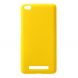 Пластиковий чохол Deexe Hard Shell для Xiaomi Redmi 4A - Yellow (122409Y). Фото 1 з 3