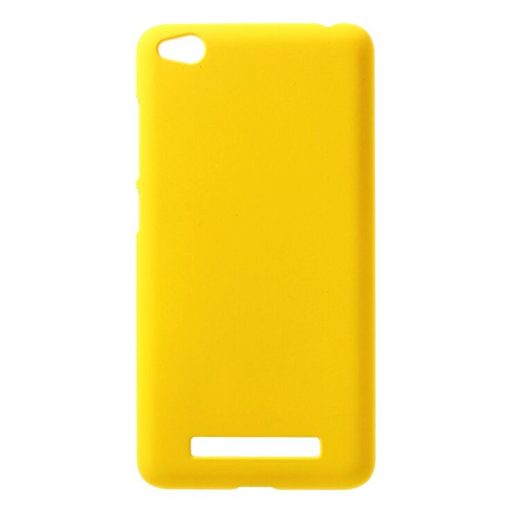 Пластиковый чехол Deexe Hard Shell для Xiaomi Redmi 4A - Yellow: фото 1 из 3