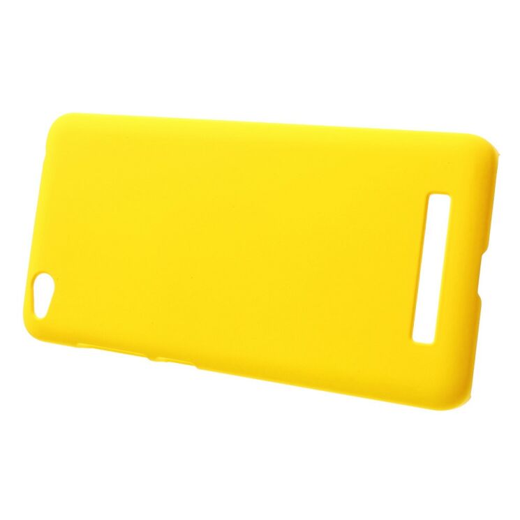 Пластиковый чехол Deexe Hard Shell для Xiaomi Redmi 4A - Yellow: фото 2 из 3