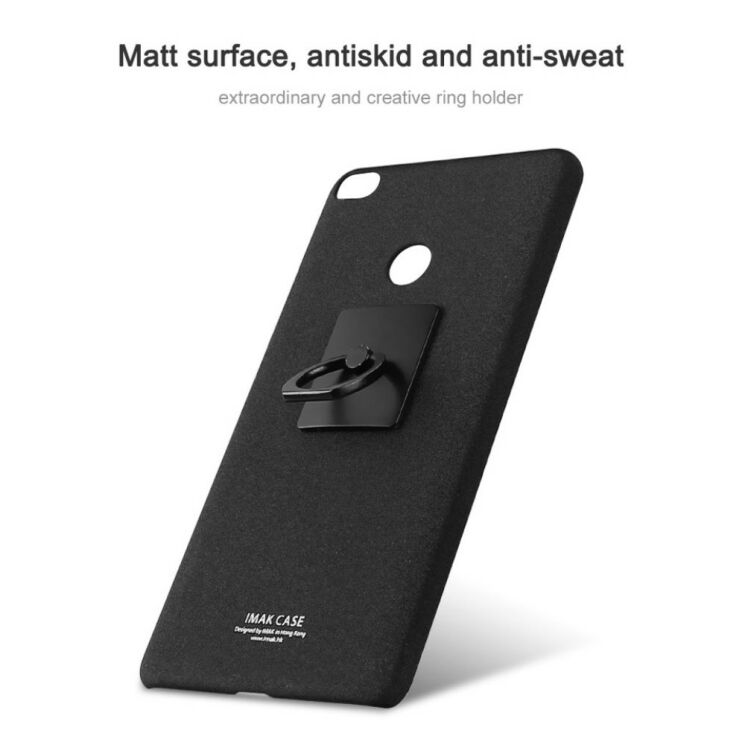 Пластиковый чехол IMAK Cowboy Shell для Xiaomi Mi Max 2 + пленка - Black: фото 2 из 10