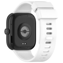 Ремешок Deexe Silicone Strap для Xiaomi Redmi Watch 4 / Mi Smart Band 8 Pro - White: фото 1 из 6