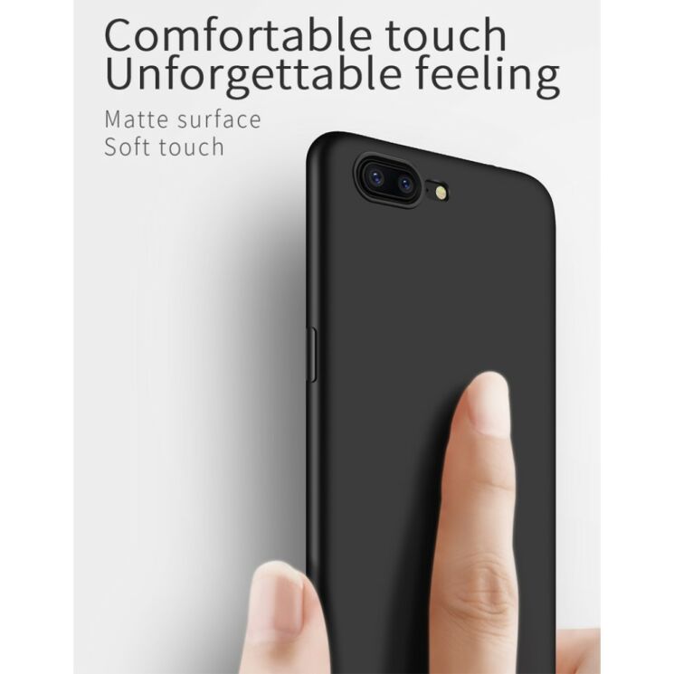 Силиконовый (TPU) чехол X-LEVEL Matte для OnePlus 5 - Wine Red : фото 8 из 10