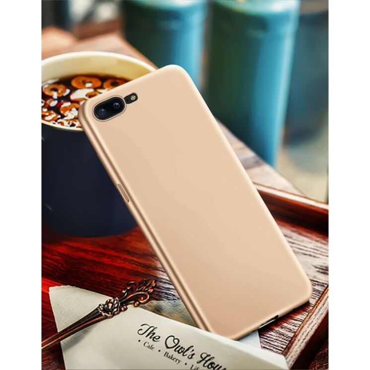 Силіконовий (TPU) чохол X-LEVEL Matte для OnePlus 5 - Gold: фото 9 з 10