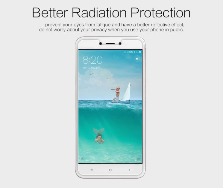 Защитная пленка NILLKIN Matte для Xiaomi Redmi 4X: фото 2 из 5